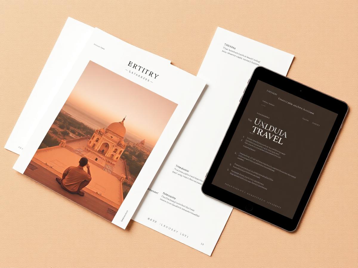 Monkey Travel — website and brand design